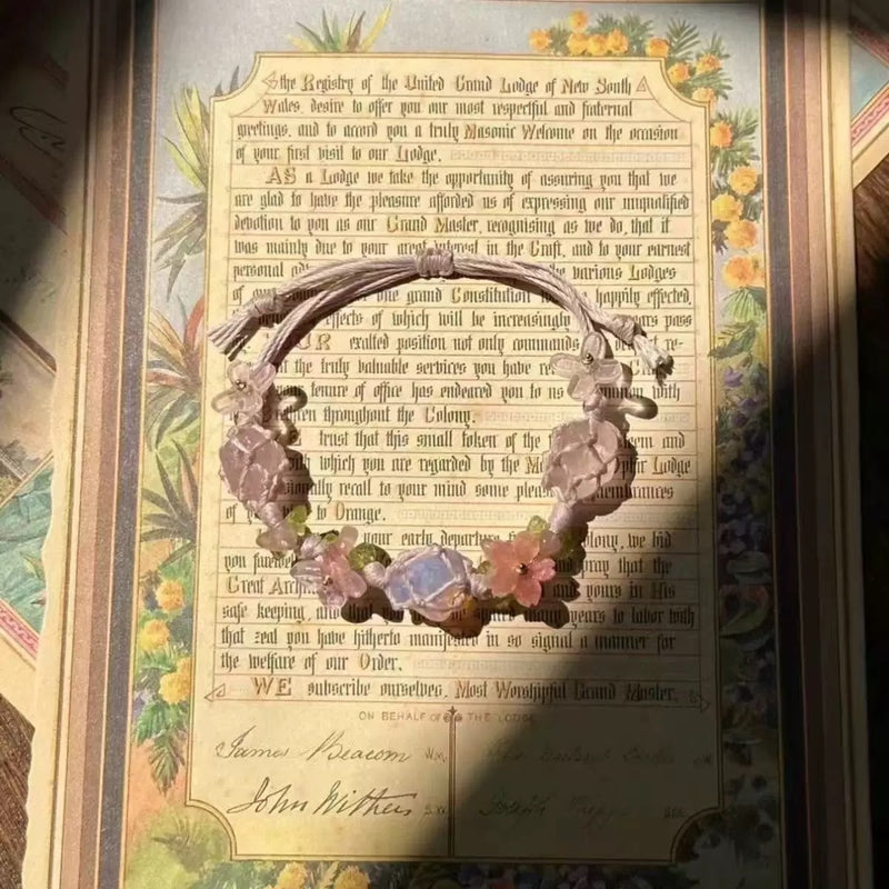 Butterfly Pebble Bracelet