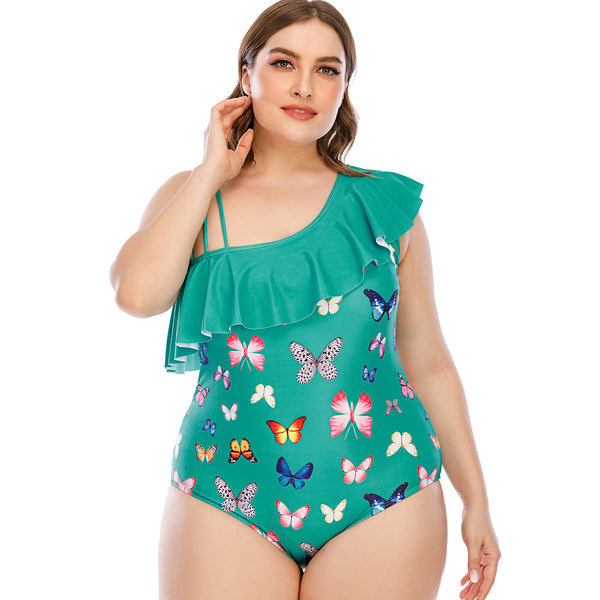 Women's Fashion Printed One-piece Swimsuit