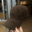 Hole-in-the-head baseball cap