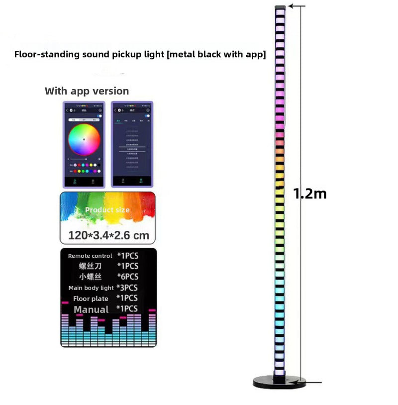Bluetooth ambient sensing light strip