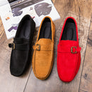 Suede beanie shoes