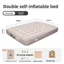Inflatable mattress for outdoor camping folding bed