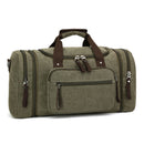 Fashion Outdoor Travel Bag Portable Canvas Messenger Backpack