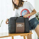 Large Capacity Foldable Travel Bag Nylon Waterproof Gym Duffel Bag Folding Traveling Clothes Storage Organizer