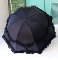 Sun Umbrella Lace Female Sunscreen And Anti-Ultraviolet Forest Eye Umbrella