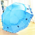 Sun Umbrella Lace Female Sunscreen And Anti-Ultraviolet Forest Eye Umbrella