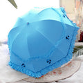 Sun Umbrella Lace Female Sunscreen And Anti-Ultraviolet Forest Eye Umbrella