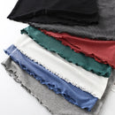 Round Neck Three Buttons Solid Color Women's Vest