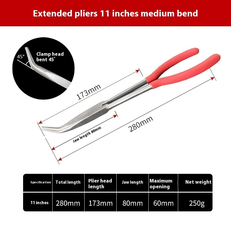 Alicates de alargamiento Alicates de punta afilada 11 pulgadas 16 pulgadas Mango alargador