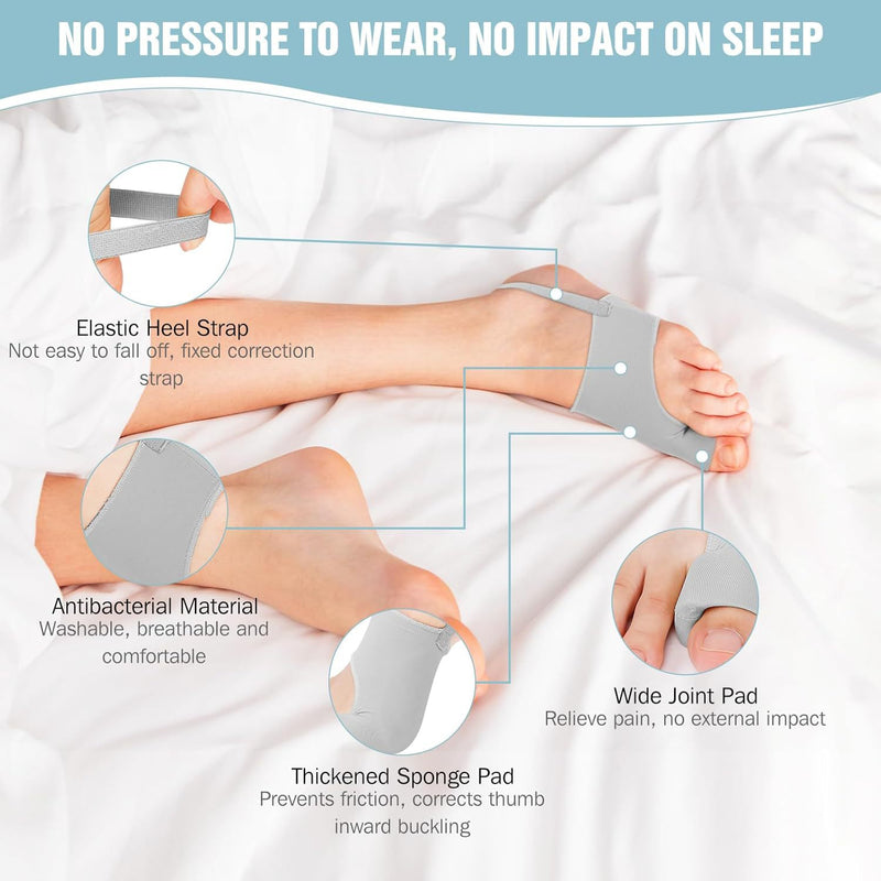 Toe Corrector for Thumb Valgus and Big Toe Painless Correction