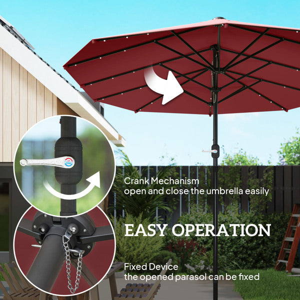 Outdoor Beach Umbrella - Amazon Shipping - Not Shipped On Weekends