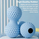 EVA Peanut Massage Ball Double Lacrosse Massage Ball Mobility Ball for Physical Therapy Deep Tissue Massage Tool Back Hand Foot - TrendTrove