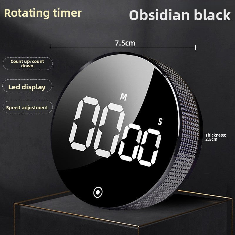 Rotating Magnetic Kitchen Timer for Baking and Home Use