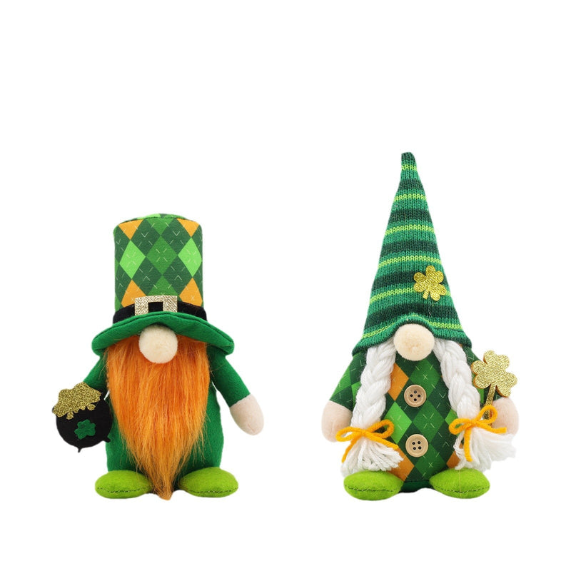 St Patrick's Irish Day Green Leaf Festival Decoration Clover Essence