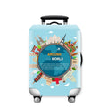 Luggage Protective Cover Elastic Thickening And Wear-resistant Printed Dust Cover 18-32 Inch