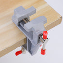 Mini table vise, aluminum alloy bench vise