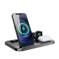 Wireless Charger Stand with Fast Charging, Night Light, and USB Port