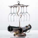 Upside down wine glass rack decoration wine glass rack European creative upside down wine glass rack wine glass hanging glass rack