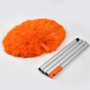 Aluminum alloy splicing circular dust collector, dust collector, ceiling cleaning tool, circular dust collector - TrendTrove