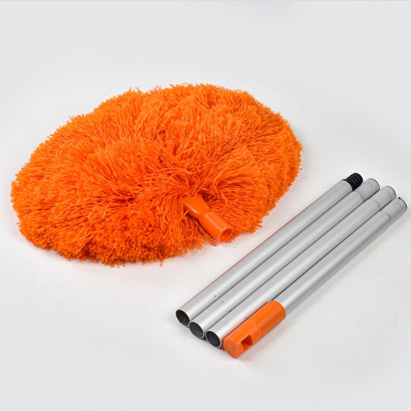 Aluminum alloy splicing circular dust collector, dust collector, ceiling cleaning tool, circular dust collector - TrendTrove