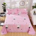 Single Double Bed Cartoon Bed Sheets Single Piece