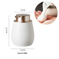 Ceramic Soap Dispenser Press Foam Storage Bottle
