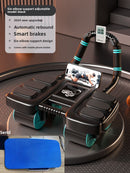 Four-Wheel Automatic Rebound Abdominal Exercise Wheel