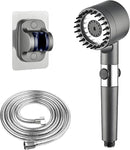 3 Modes Shower Head With Filter High Pressure Water Saving Massage Scalp