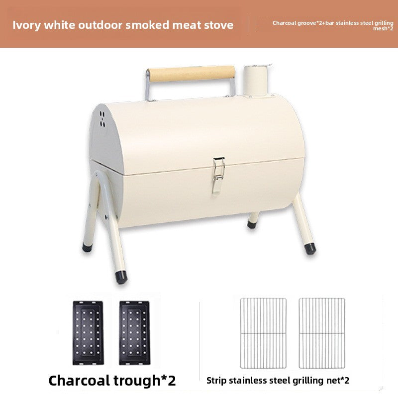 Portable Outdoor Camping Smokeless Barbecue Grill Barbecue Stove
