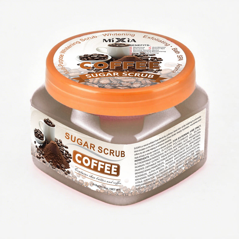 Fragrant Sugar Salt Body Scrub for Exfoliation and Moisturizing