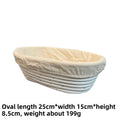 Natural Rattan Bread Fermentation Basket with Cloth Cover