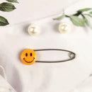 Baby Child Safety Pins Smiley Pins Plastic Safety Pins Medium Size About 40 Large Size About 55 mm
