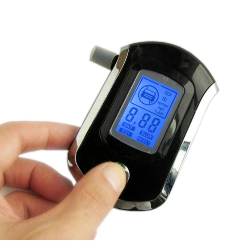 AT6000 digital alcohol tester portable mini air-blowing home alcohol tester for drunk driving - TrendTrove