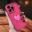 3D Love Suitable for Apple 15 Phone Protective Case Skin friendly Matte iPhone 14 ProMax Lens All Inclusive 16 - TrendTrove