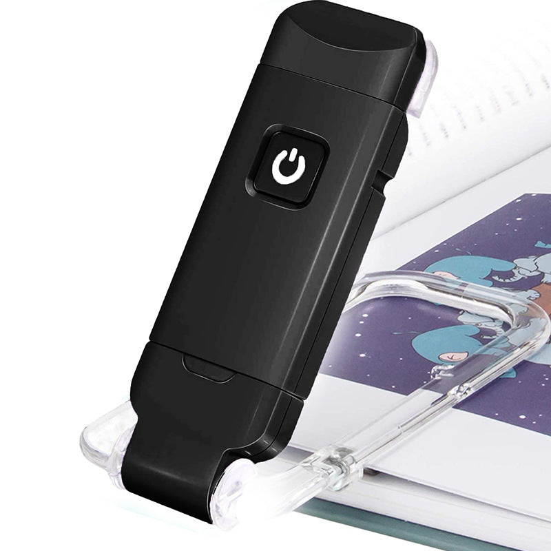 USB Mini Eye Protection Folding Book Clip Light Portable Reading Light Simple Eye Protection Reading Light for Students - TrendTrove