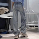 Women's High Waist Wide Leg Light Blue Denim Jeans