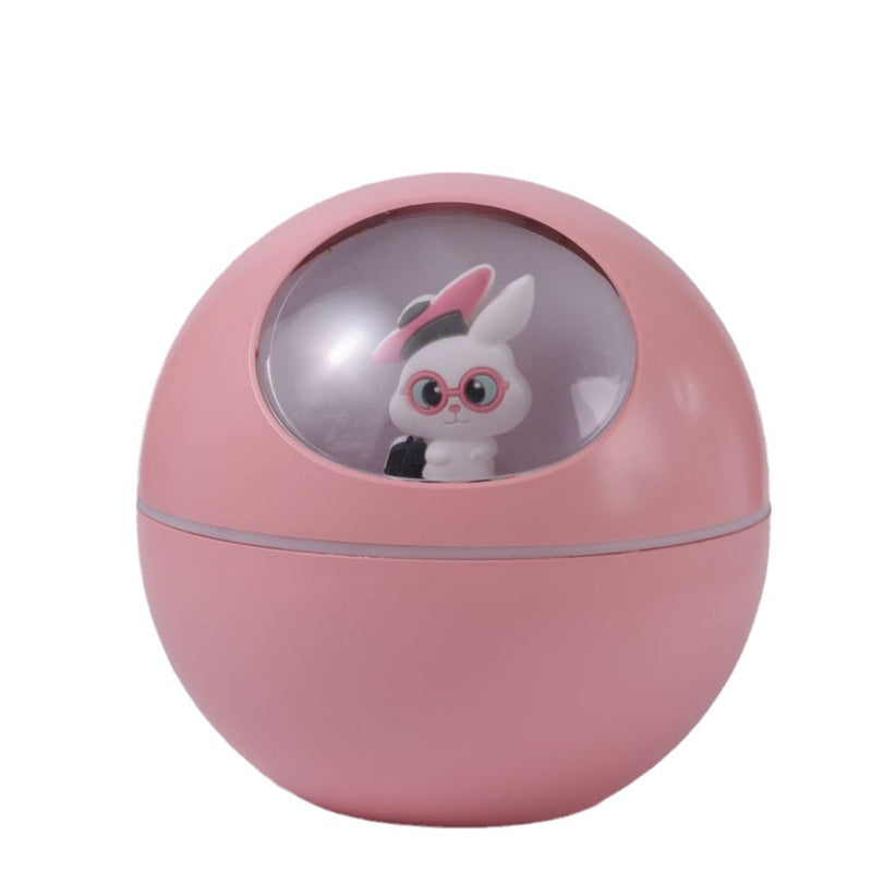 Cute Elf Ball Aroma Humidifier with Night Light