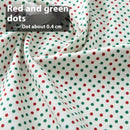 Christmas Fabric Creative Fabric Cotton Handicraft DIY Material Cotton Doll Cartoon Clothes For The Elderly