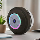 Mini portable illuminated audio system