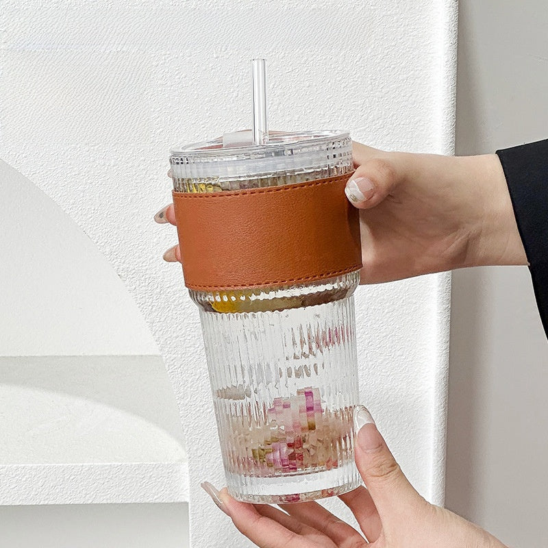 High-appearance-level cold drink cups, juice coffee cups