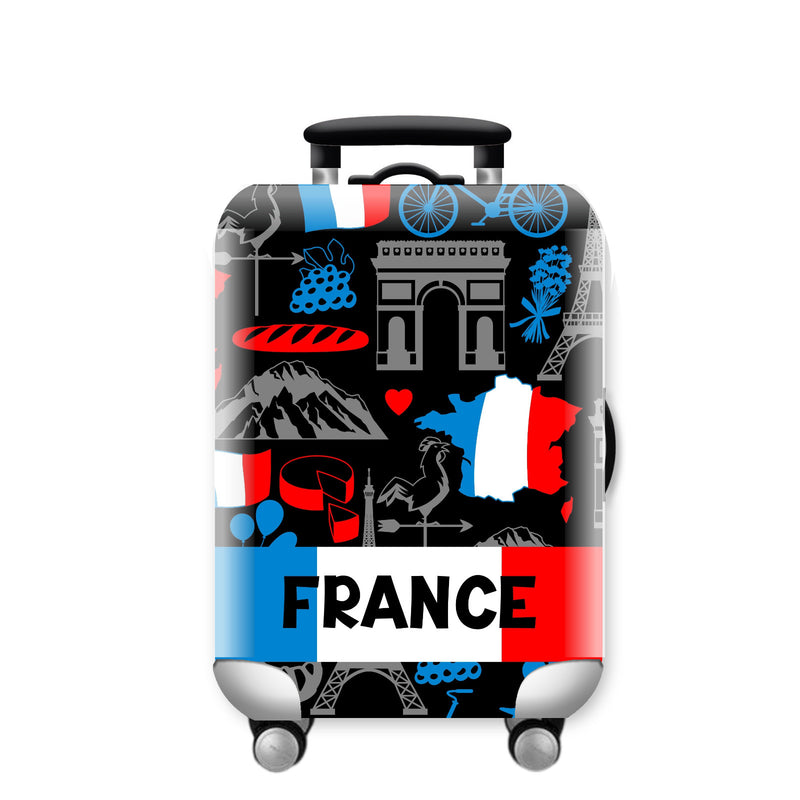 Luggage Protective Cover Elastic Thickening And Wear-resistant Printed Dust Cover 18-32 Inch