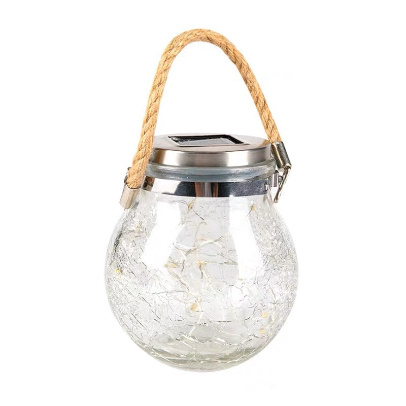 Solar Mason Jar and Crack Bottle Lights