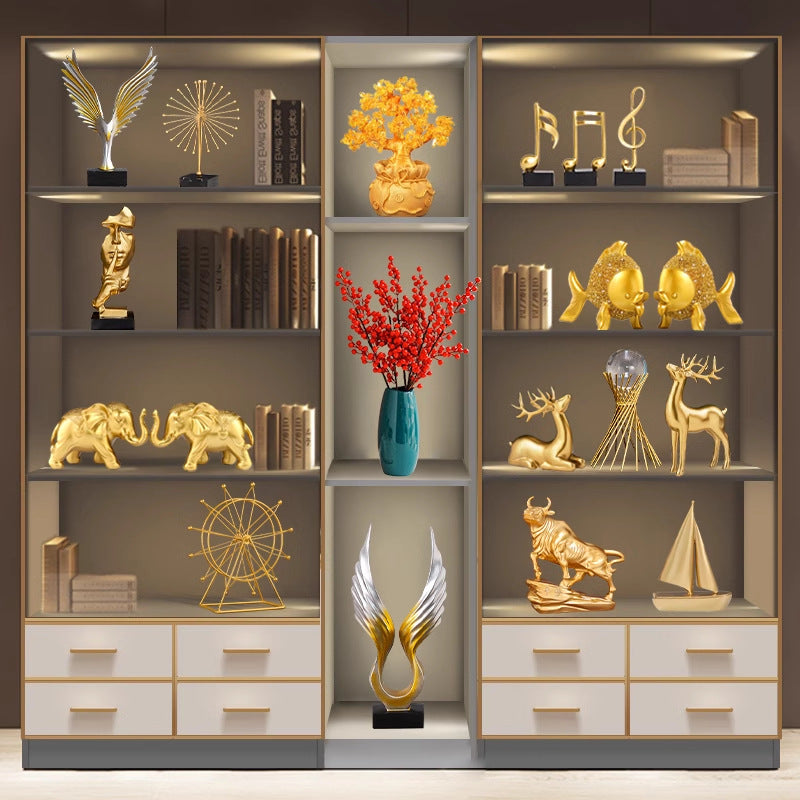 Desktop ornaments for the office entrance hall