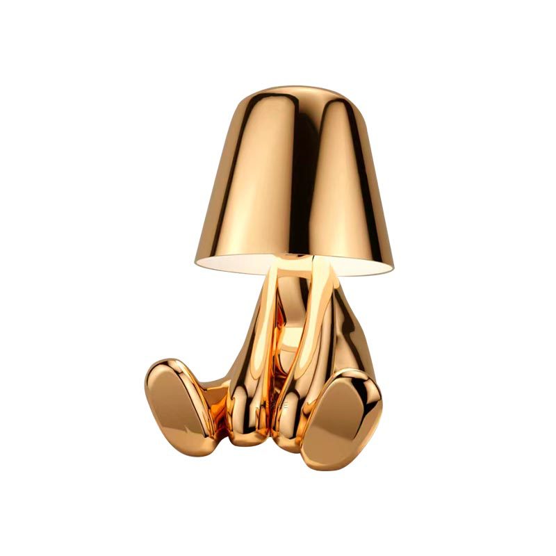 Rechargeable Decorative Table Lamp with Three-Color Light