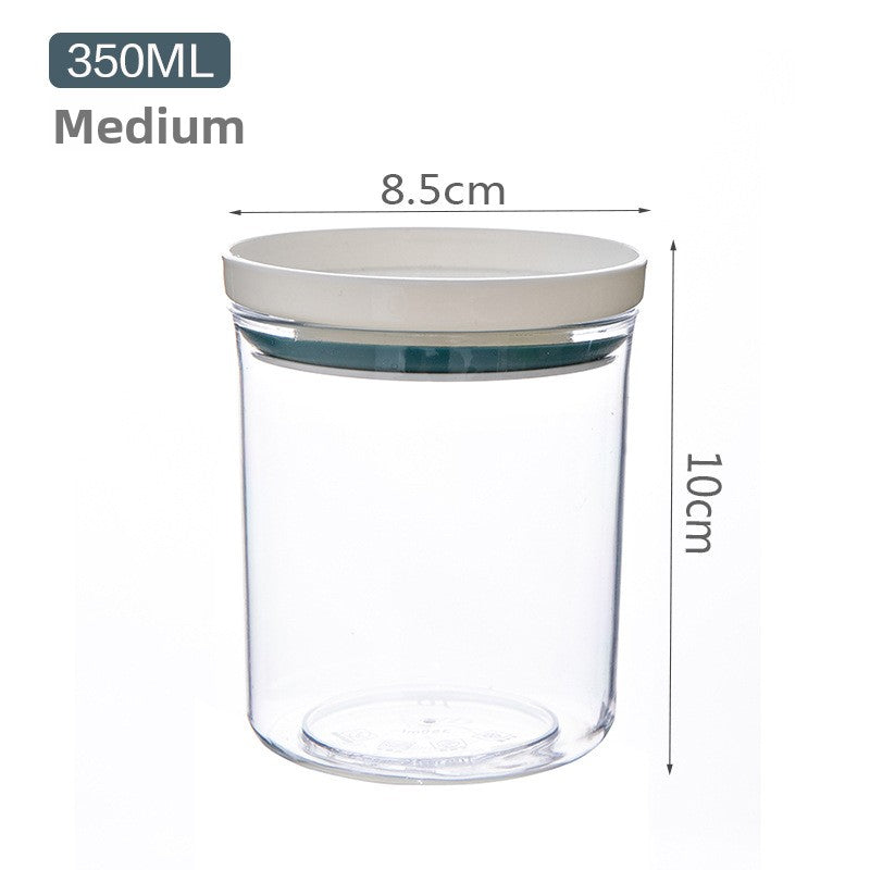 Transparent storage jars for household kitchens