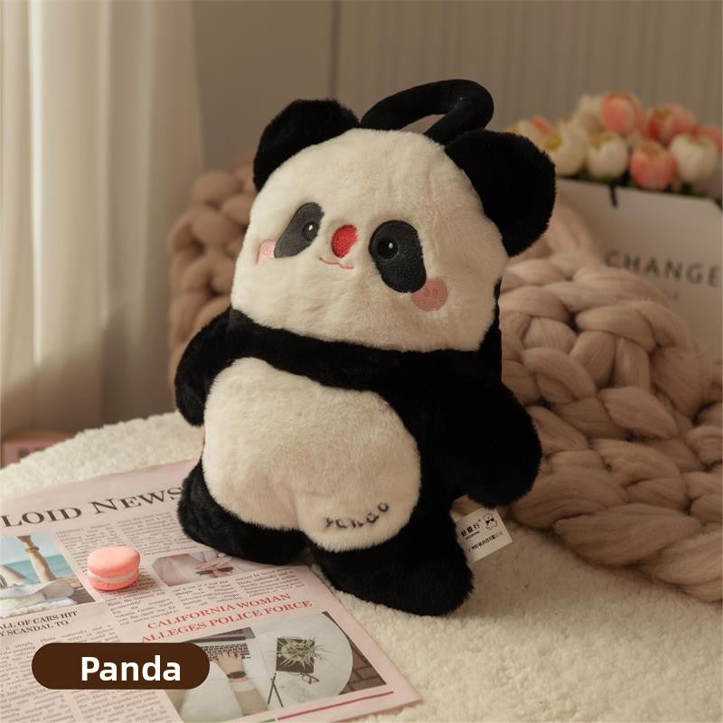 Plush Rechargeable Hand Warmer Hot Water Bag