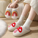Plush slippers