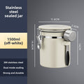 Coffee Bean Stainless Steel Sealed Container