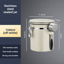 Coffee Bean Stainless Steel Sealed Container