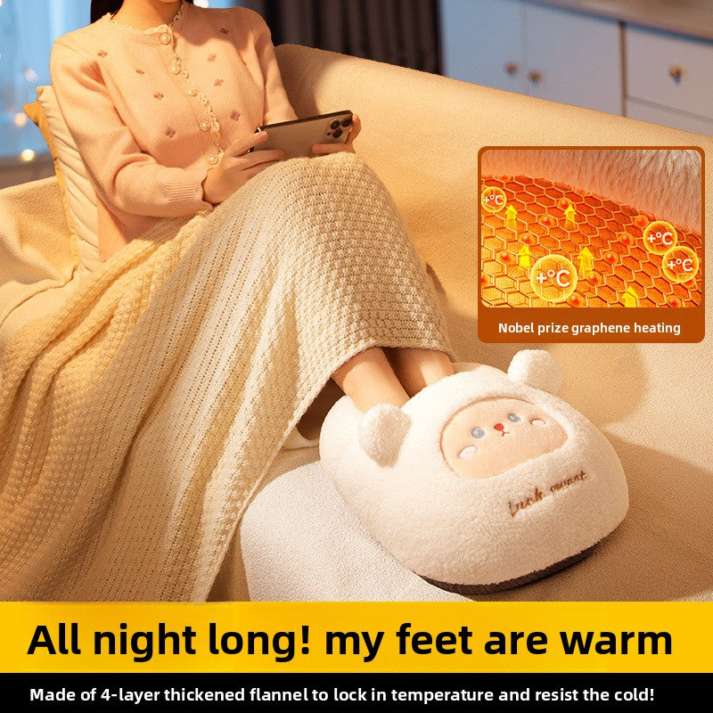 Foot warmer charging hot water bag